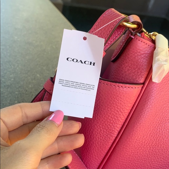 Confetti pink COACH SHOULDER BAG! 💞 - Picture 4 of 15